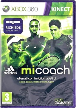 X360 Adidas Mi-Coach KINECT Nowa ! Folia !