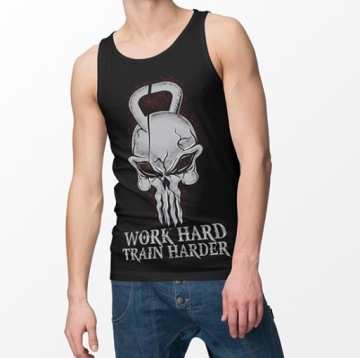 TANK TOP SIŁOWNIA WORK HARD