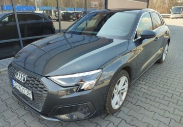 Audi A3 8Y Sportback 1.5 35 TFSI 150KM 2022 Audi A3 Sportback Audi A3 Krajowy ,serwis ,FV-VAT23 1.5 Benzyna 150KM, zdjęcie 1