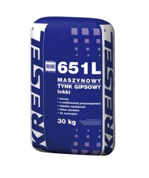 KREISEL 651L TYNK GIPSOWY MASZYNOWY LEKKI 30KG