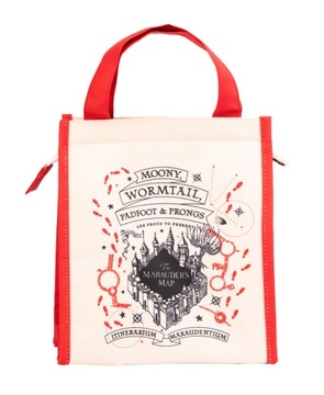 Oryginalna torba termiczna na jedzenie Harry Potter Mapa Huncwotów