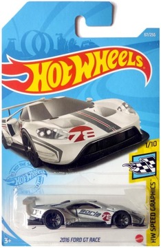 HOT WHEELS 1:64 Ford 2016 GT RACE auto