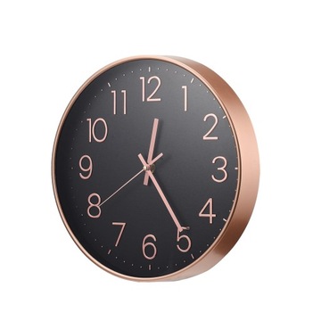 Настенные часы 12 дюймов, круглые кварцевые часы для домашнего офиса