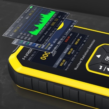 Счетчик Гейгера радиационный тестер-дозиметр FNIRSI GC01 GC-01 LCD и AKU