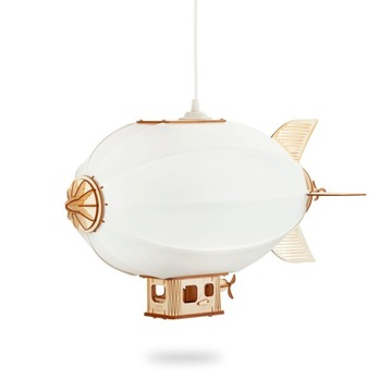 Deku Sterowiec Lampa wisząca dekoracyjna drewniana