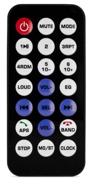 АВТОМОБИЛЬНОЕ РАДИО USB BLUETOOTH МНОГОЦВЕТНЫЙ ПУЛЬТ ДУ