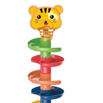 Игрушка для рампы и падающего мяча. Забавная игрушка для шариков для детей, 9 слоев.