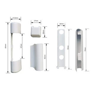 SIEGENIA НАКЛАДКИ НА ПЕТЛИ SIEGENIA ЛЕВЫЕ ОКОННЫЕ НАКЛАДКИ