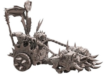 Orc Boar Chariot - Druk 3D - Avatars of War