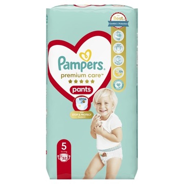 Подгузники Pampers Premium Care 5 52 шт 12-17 кг.