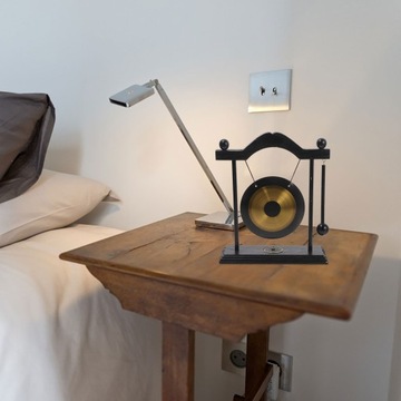 КИТАЙСКИЙ КОЛОКОЛЬЧИК ГОНГ УКРАШЕНИЕ СТОЛА ФЭН-ШУЙ