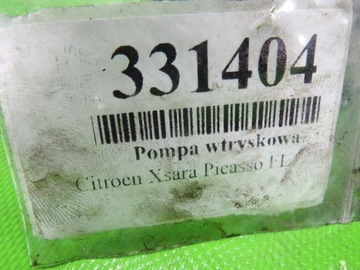 CITROEN XSARA PICASSO FACELIFT 1.6 HDI ČERPADLO VSTŘIKOVAČE 0445010089