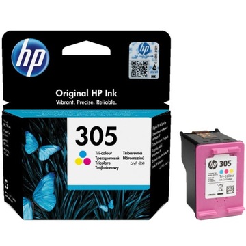Tusz HP 305 kolorowy 3YM60AE wkład do drukarki