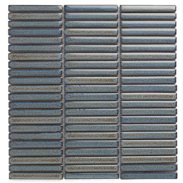 mozaika ceramiczna NIEBIESKo SZARA stick kitkat