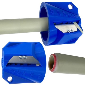 GRADOWNIK GRATOWNIK KALIBRATOR DO RUR PE ŚR 20 - 63 MM Z OSTRZEM