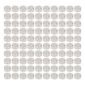 100 SZTUK Mini Tiny Okrągłe Magnesy Cylindryczne