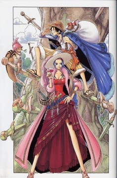 Аниме Ода Эйитиро One Piece Color Walk 3 Артбук
