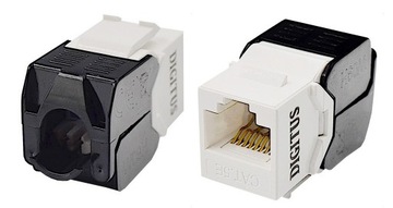 Gniazdo Keystone RJ45 UTP kat.5e beznarzędziowe