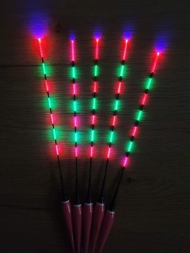 Светящийся поплавок — 2,2 грамма + батарейка CR425 + трубка