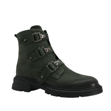 Botki VENEZIA Y004NUGROBB044 ZIELONE - 38