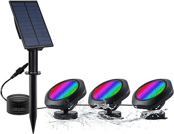 Solarne oświetlenie do stawu TS-S5403