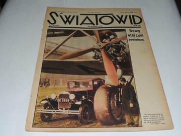 ŚWIATOWID 50/1930 paryski salon lotniczy, Bali