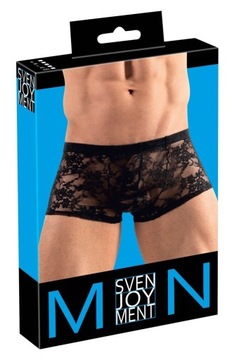 Svenjoyment Lace Pants (Black), pánske boxerky z čipky M