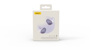 JABRA BEZPRZEWODOWE DOKANAŁOWE SŁUCHAWKI ELITE 4 LILIOWY BLUETOOTH