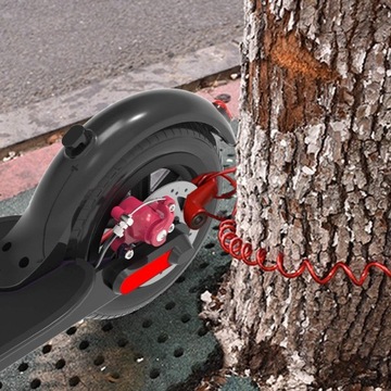 БЛОКИРОВКА ТОРМОЗНОГО ДИСКА СКУТЕРА ВЕЛОСИПЕДА