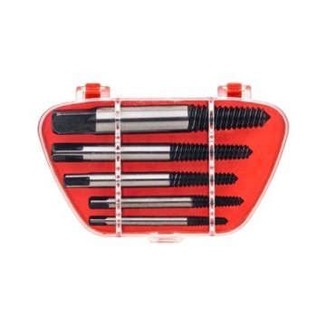 Экстракторы для сломанных винтов, сломанных шпилек, гаек 3–19 мм. Набор из 5 шт.