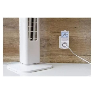 Розеточный термостат с функцией цифрового таймера