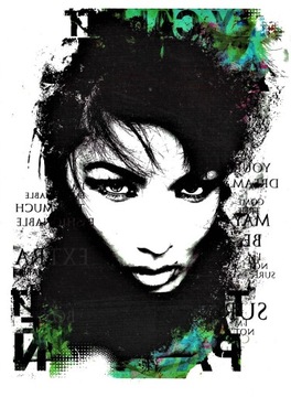 Tatuaż TYMCZASOWY zmywalny AMY WINEHOUSE