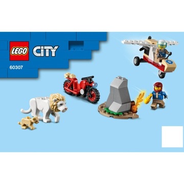 Lego Instrukcja - Wildlife Rescue Camp 60307