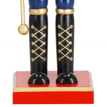 ДЕРЕВЯННАЯ ЩЕЛКУНЧИК XXL 38см статуэтка ПРЕМИУМ РОЖДЕСТВЕНСКОЕ УКРАШЕНИЕ