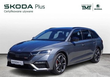 Skoda Octavia IV RS Kombi 2.0 TSI 245KM 2022 Skoda Octavia RS 240KM SELECTION DSG HAK Salon PL 1 wlasciciel ASO VAT23, zdjęcie 1