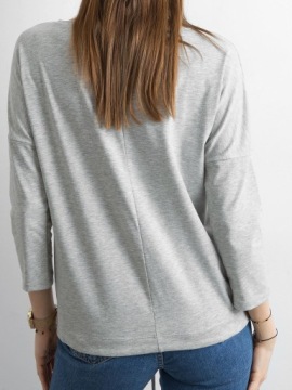 БЛУЗКА ЖЕНСКАЯ серая, цвета хлопка