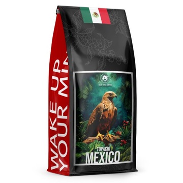 KAWA ZIARNISTA TOPACIO MEXICO -ARABICA 100% - 1KG -ŚWIEŻO PALONA -BLUE ORCA
