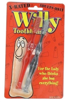 KOBIETA I MĘŻCZYZNA SZCZOTECZKI WILLY TOOTHBRUSH