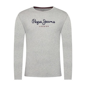 PEPE JEANS PÁNSKE TRIČKO S DLHÝM RUKÁVOM EGGO LONG N FUTURE SIVÉ r.XL