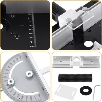 АЛЮМИНИЕВАЯ ПЛИТА ДЛЯ ФРЕЗЕРНОГО СТАНКА ВСТАВКИ ДЛЯ СТОЛА ЧЕРНАЯ ПЛИТА