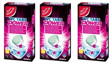 NIEMIECKIE Tabletki odkamieniające WC G&G 16 sztuk