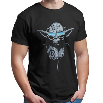 KOSZULKA MĘSKA YODA MISTRZ DJ JODA STAR WARS