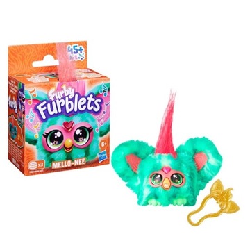 FURBY FURBLETS MELLO-NEE INTERAKTYWNA MASKOTKA 45 DŹWIĘKÓW