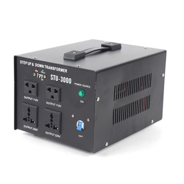 Konwerter napięcia AC 220V na 110V 3000W USB