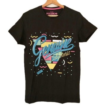 PULL & BEAR T-SHIRT Koszulka S