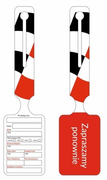 ZAWIESZKA SERWISOWA WYMIANY OLEJU 50 szt