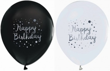 BALONY HAPPY BIRTHDAY ZESTAW urodziny dziecka 5SZT