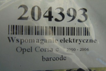 OPEL CORSA C 1.2B SERVA ELEKTRICKÉ 09115125