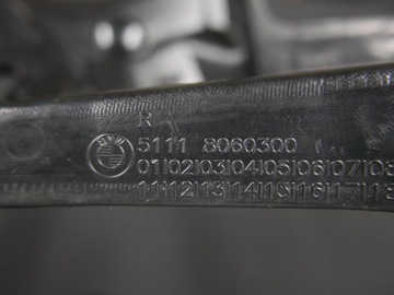 BMW F20 F21 VÝZTUHA NÁRAZNÍKU PRAVÝ PŘEDNÍ 8060300