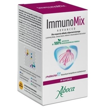 IMMUNOMIX ADVANCED - KAPSUŁKI NA ODPORNOŚĆ 50szt ABOCA